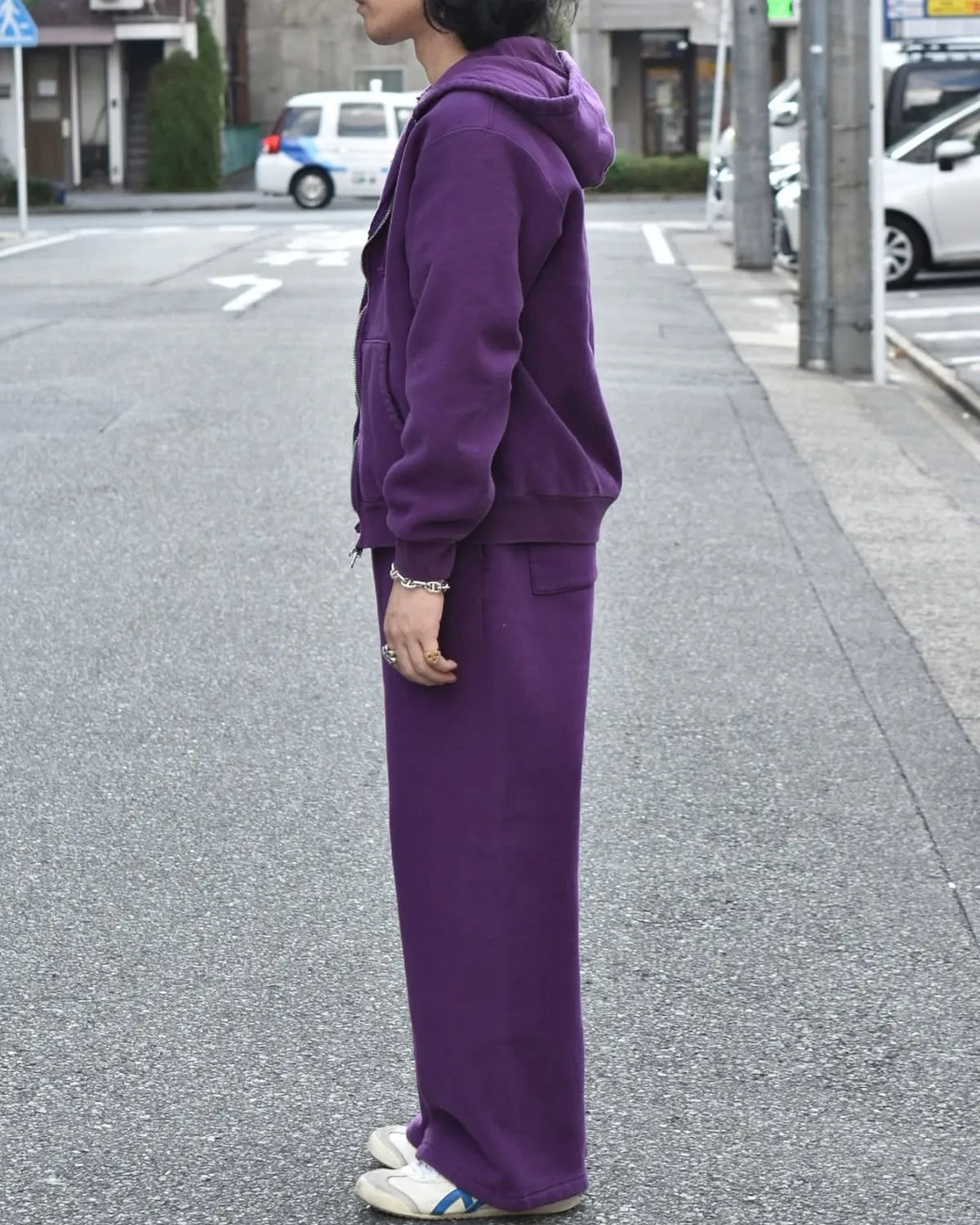 PHEENY（フィーニー） / Athletic fleece zip up hoodie 