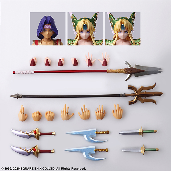 聖剣伝説3 トライアルズ オブ マナ BRING ARTS ホークアイ＆リース