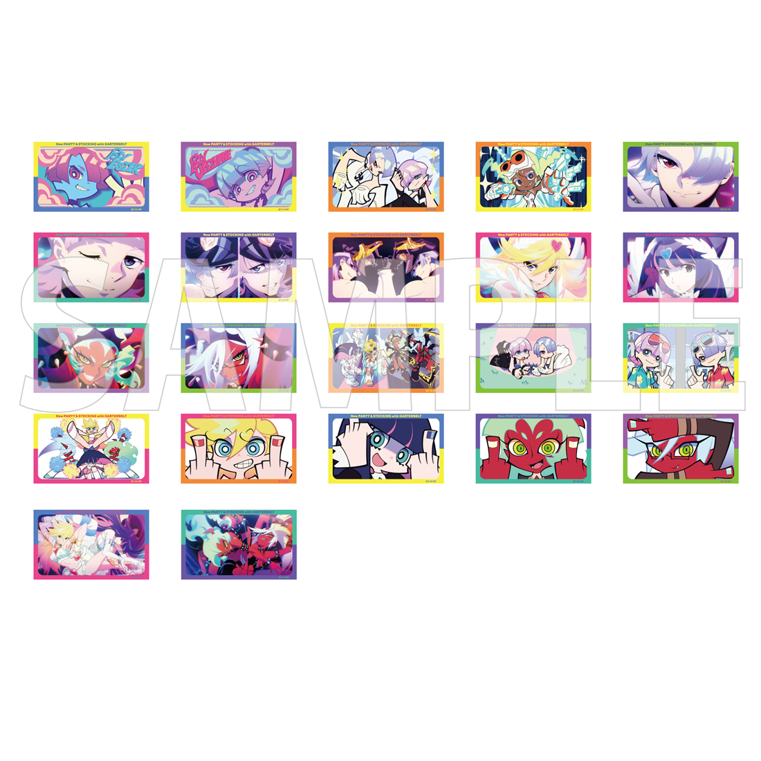 New PANTY ＆ STOCKING with GARTERBELT」ミニブロマイドコレクションC
