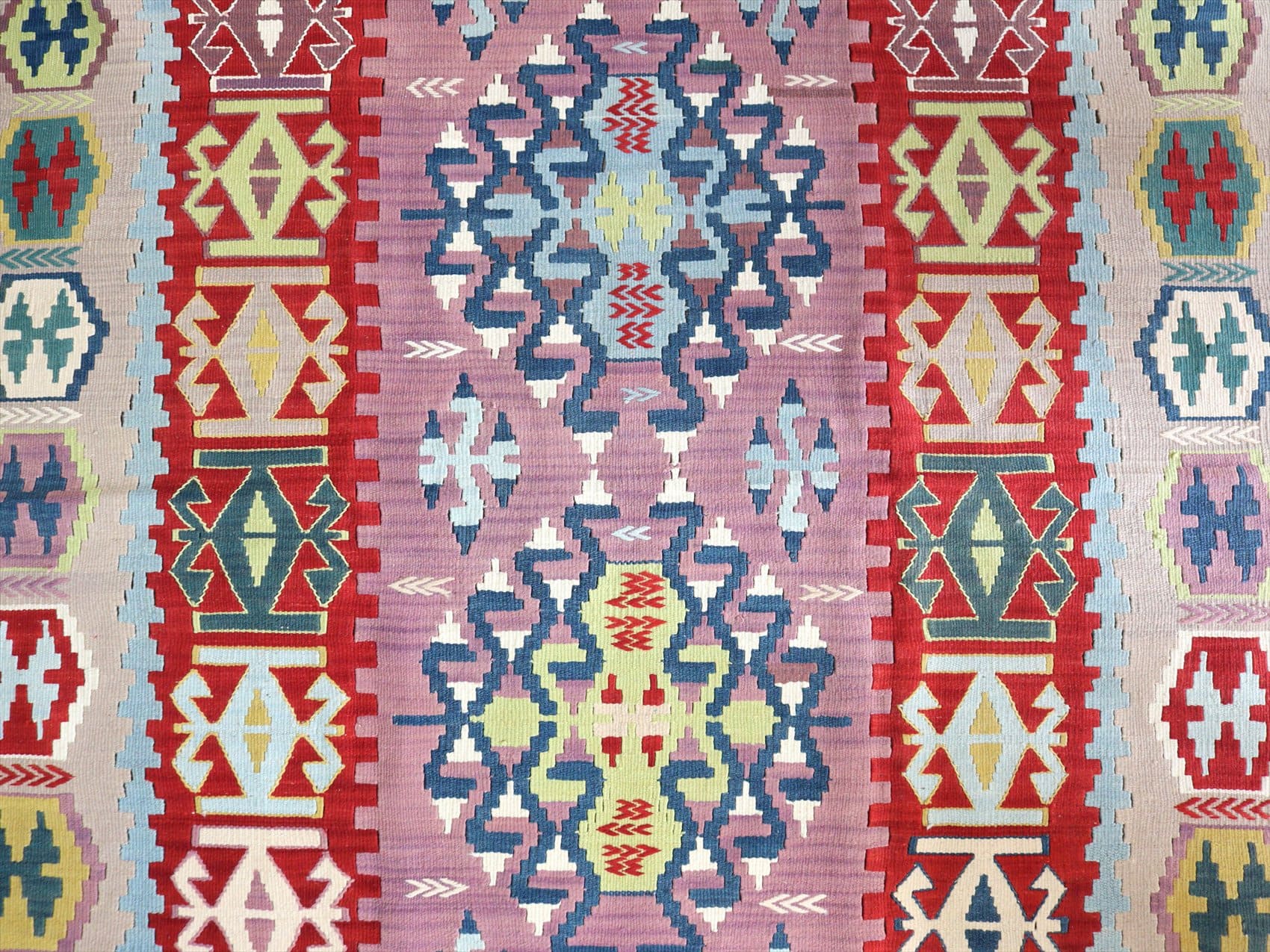 キリムスタイル / トルコの手織りキリム・セッヂャーデ176×142cm 2