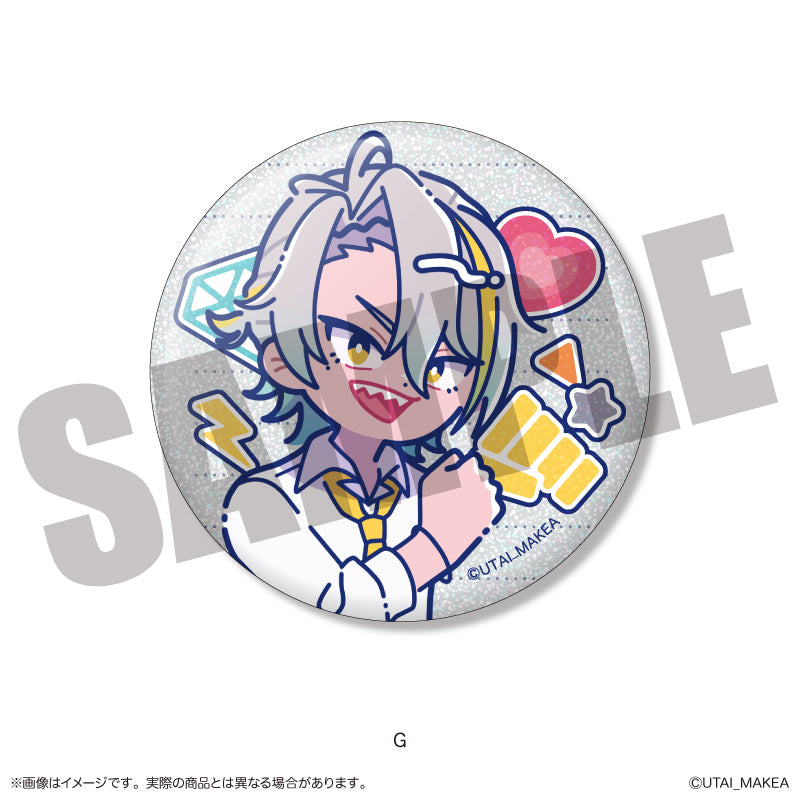 歌衣メイカ × にゅ〜とろ」ホログラム缶バッジ – MENEGI online store