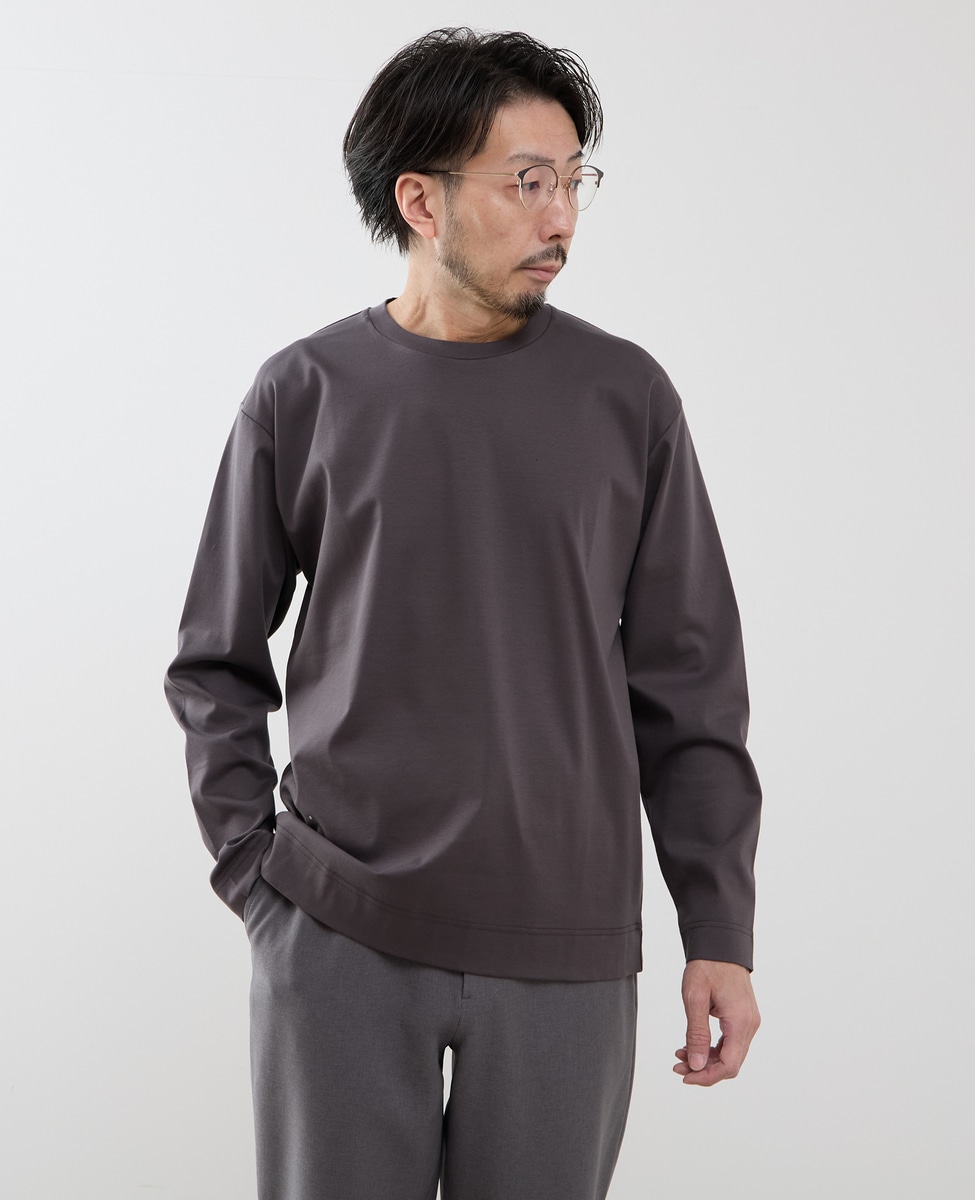 マーセライズドスムースロンT｜MEN'S MELROSE（メンズメルローズ