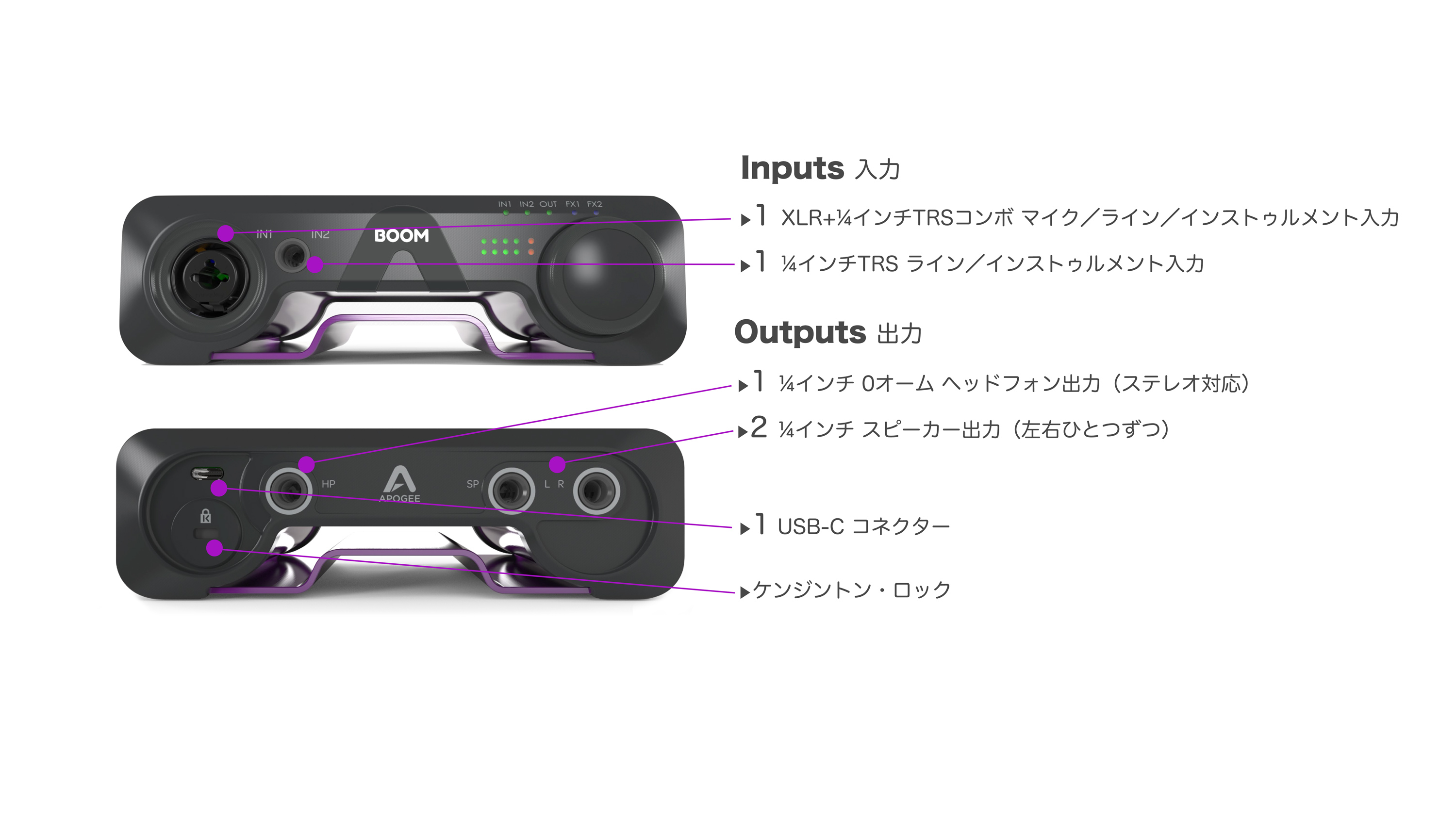 Apogee BOOM（1年延長保証付き） | MIオンラインストア
