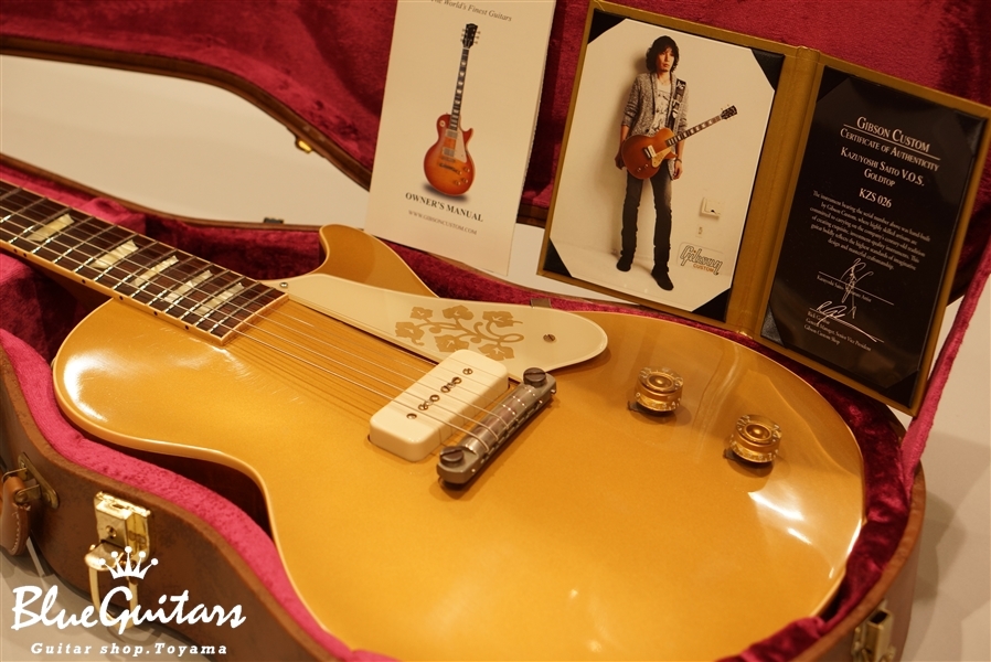 Gibson Custom Shop Kazuyoshi Saito Les Paul VOS - Antique Gold