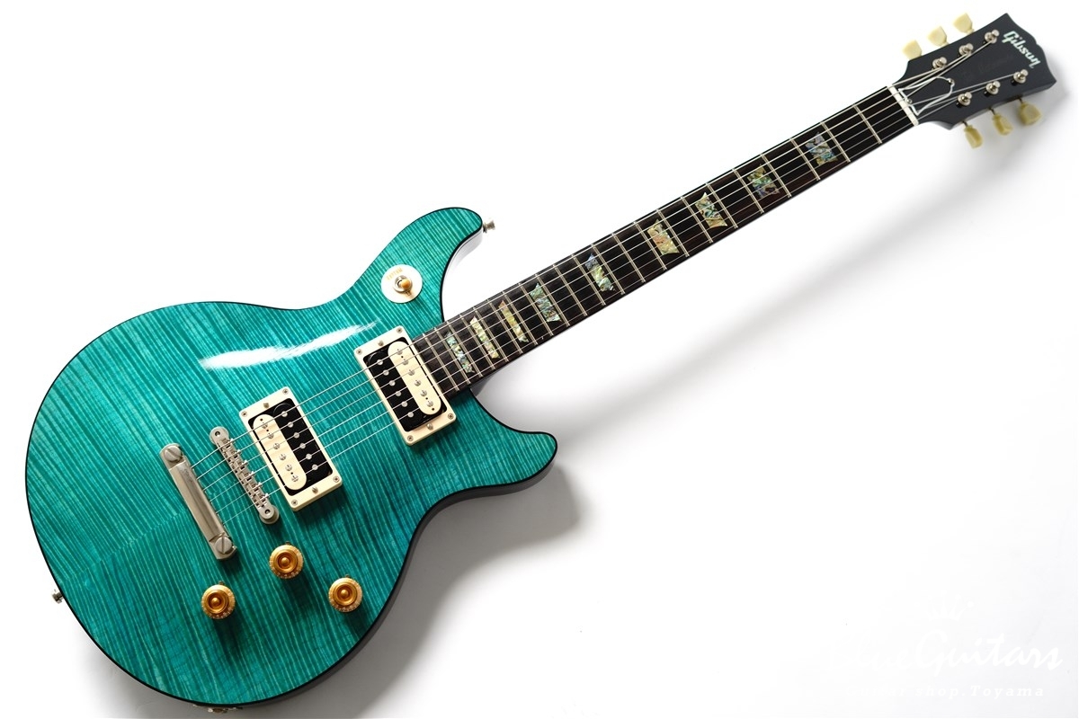 Gibson Custom Shop Tak Matsumoto DC Standard Aqua Blue 2nd Edition
