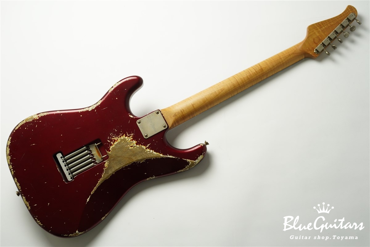 Xotic XSC-2 - Dark Candy Apple Red Heavy Aged / Alder / RM-R #3302
