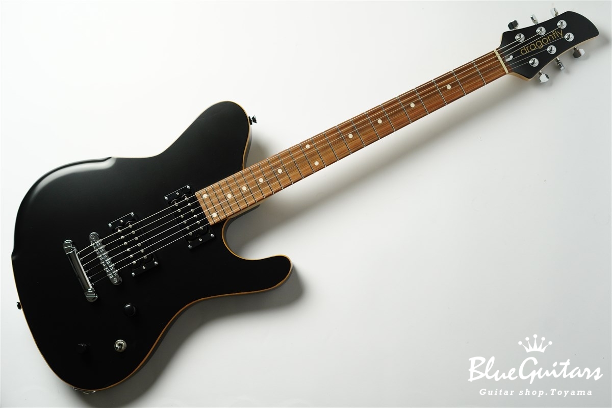 dragonfly BORDER 666 Light Ash - Black Half Matt | Blue Guitars