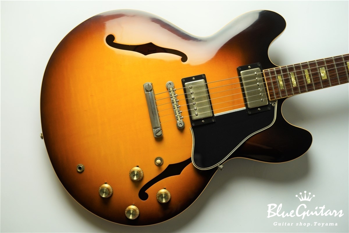 Gibson 50th Anniversary 1963 ES-335 VOS - Historic Burst | Blue