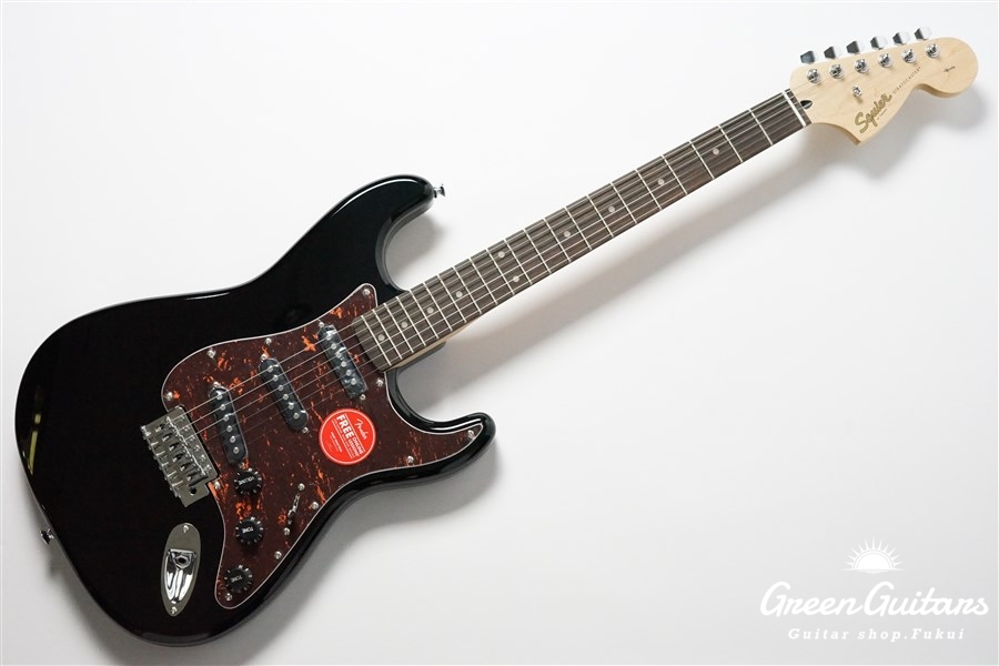 Squier by Fender FSR Affinity Series Stratocaster - Black with