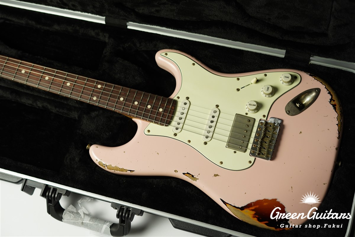 Xotic XSC-2 - Shell Pink over 3TB / Heavy Aged / Alder / R