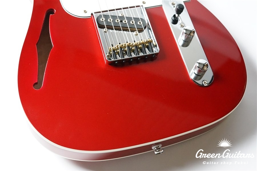 G&L Limited Edition Tribute ASAT Clasic Semi-Hollow - Candy Apple