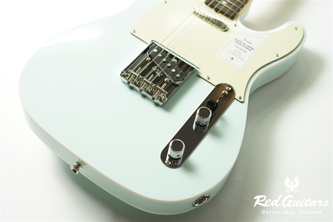 Fender MIJ Traditional '60s Telecaster Custom - Sonic Blue | Red