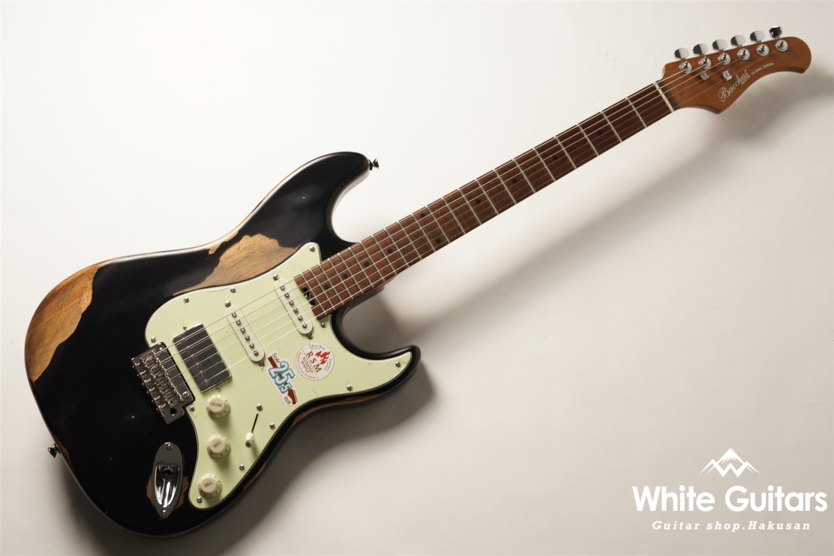 Bacchus BSH-AGED/RSM - BLK-AGED | White Guitars Online Store