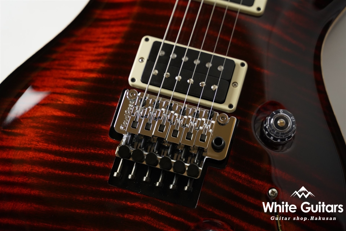 Paul Reed Smith(PRS) Custom 24 Floyd - Fire Red Burst | White