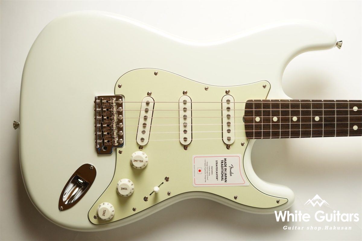 Fender Made in Japan Traditional 60s Stratocaster - Olympic White