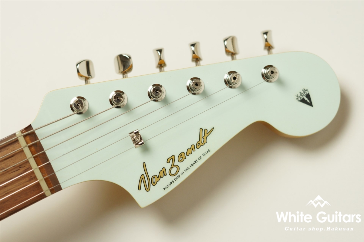 Vanzandt JMV-R2 - Sonic Blue / Matching Head | White Guitars