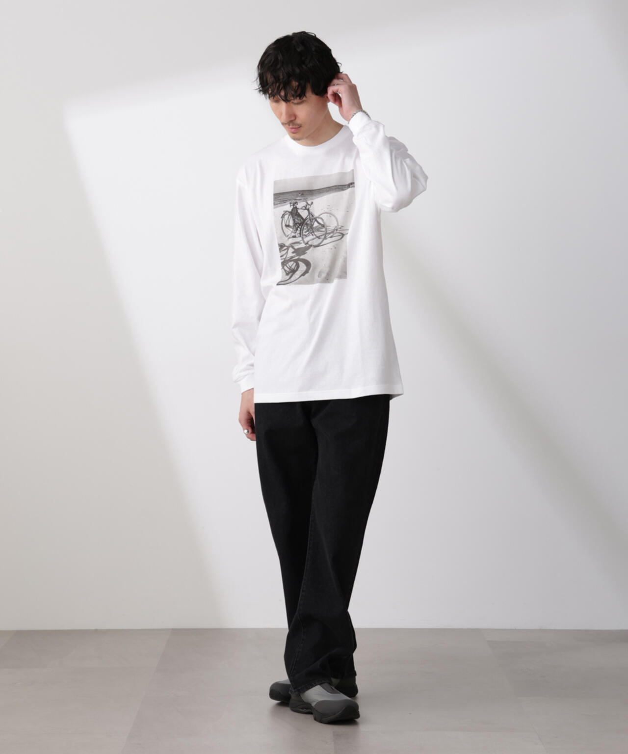 着るアート」Herbert List / Magnum Photos Tシャツ長袖GERMANY