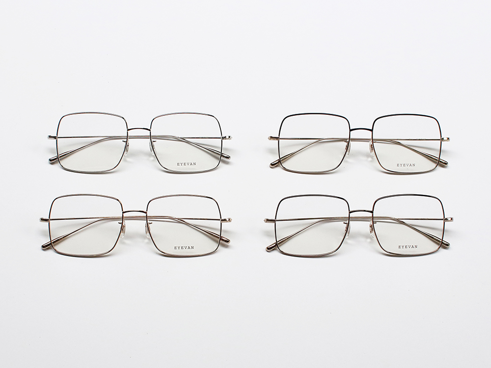 EYEVAN メガネ | 【EYEVAN】 Forest フォレスト BKGH（BLACK/GOLD HALF