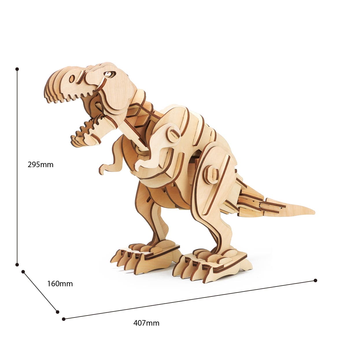 R/C+Sound Control+Light Control Series D200 T-Rex - Robotime Store