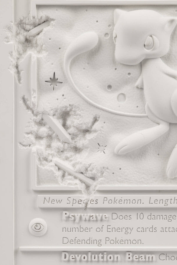 Daniel Arsham - Crystalized Mew Card – Perrotin New York