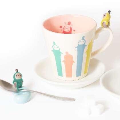 LOVOTフィギュア付き マグカップ＆スプーンレストセット | LOVOT