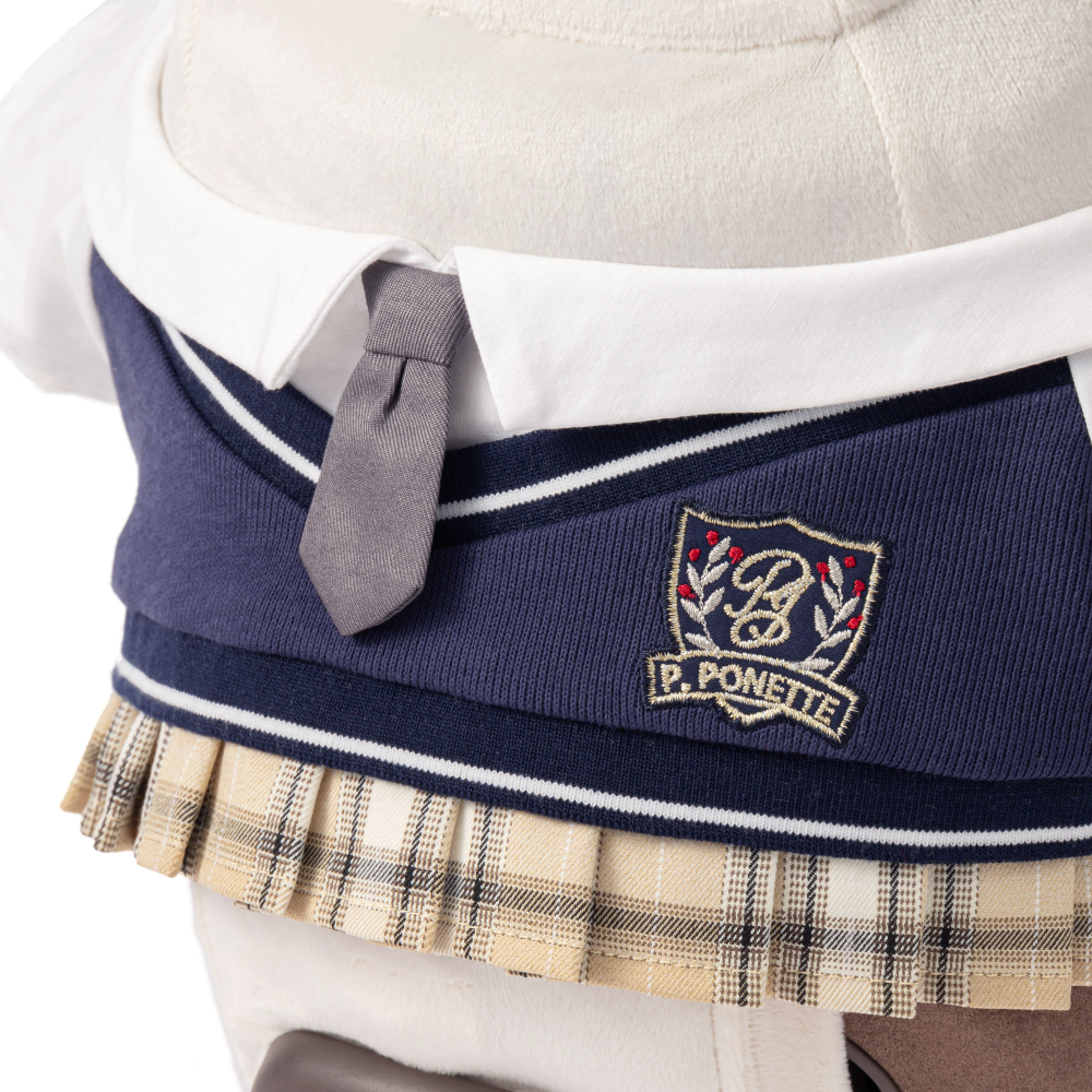 pom ponette junior×LOVOT スクールコーデワンピース(シロ) | LOVOT