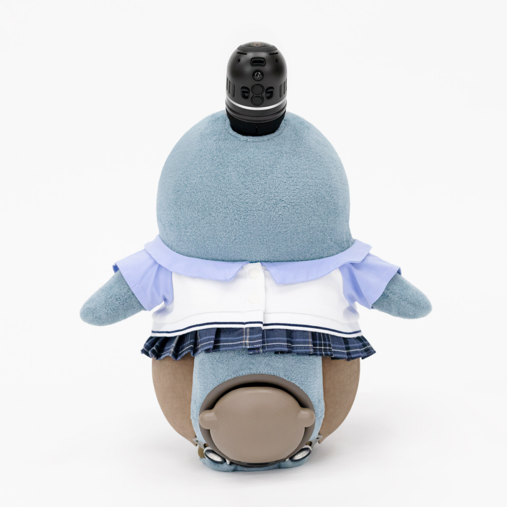 pom ponette junior×LOVOT スクールコーデワンピース(ライトブルー