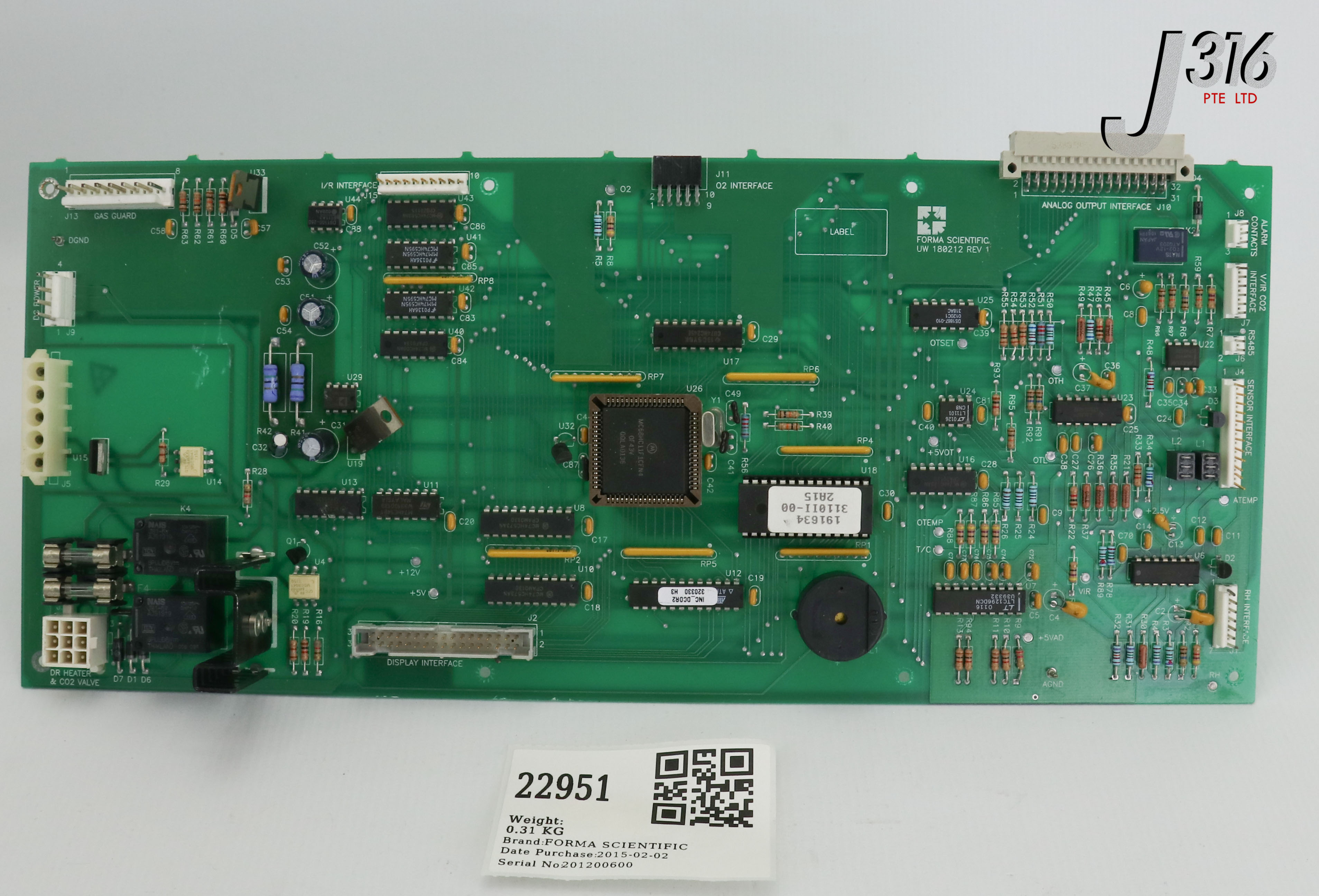 22951 FORMA SCIENTIFIC PCB ASSY UW 180212 | eBay