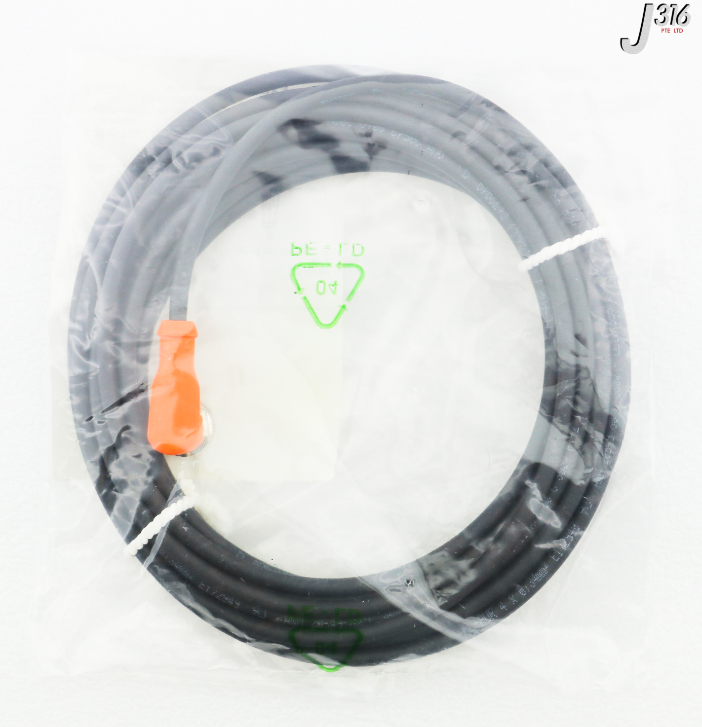 33811 IFM ELECTRONIC CABLE ASSY, M12 CONNECTOR, LENGTH: 5M (NEW