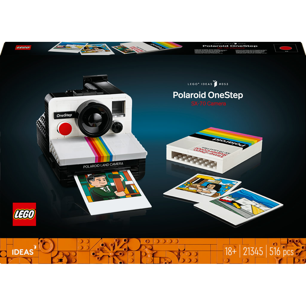 LEGO® Ideas Polaroid OneStep SX-70 Sofortbildkamera (21345)