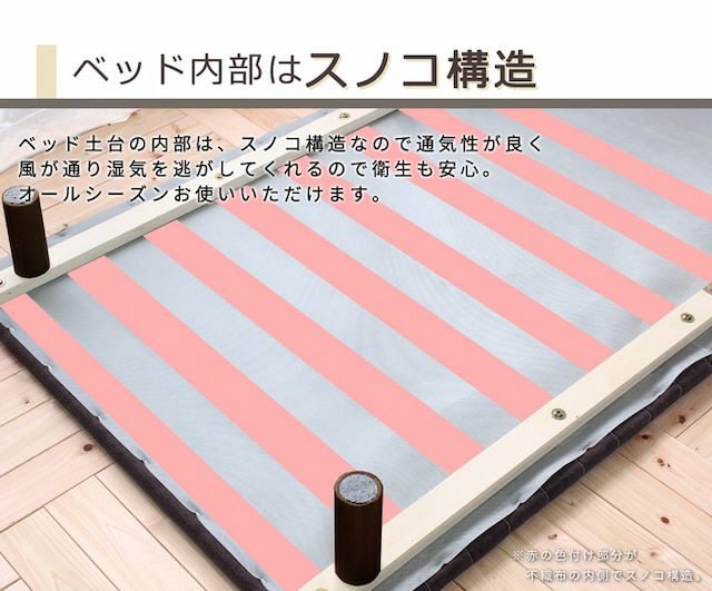 ボトムベッド 【Leqffy Bitter】レクフィビター｜激安インテリア家具の