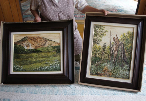 樹皮絵画って素敵♪「上川樹皮絵画展」開催中です。 | おらが街の
