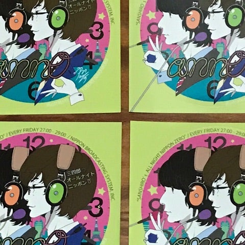 三四郎のオールナイトニッポン0／ステッカー4枚目 | イタめなファンの