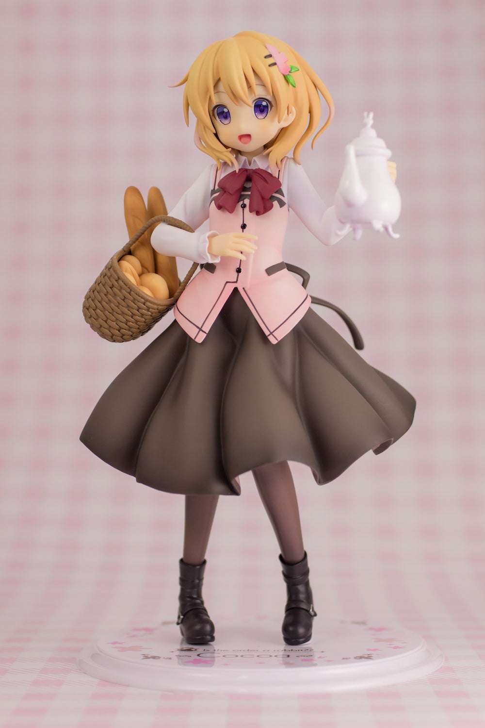 ご注文はうさぎですか？？」ココア（Cafe Style)の製品サンプルが到着