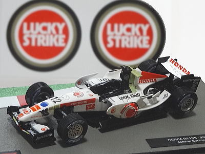 昨日発売F1マシンコレクション39号 バトン＆ホンダ第3期初優勝