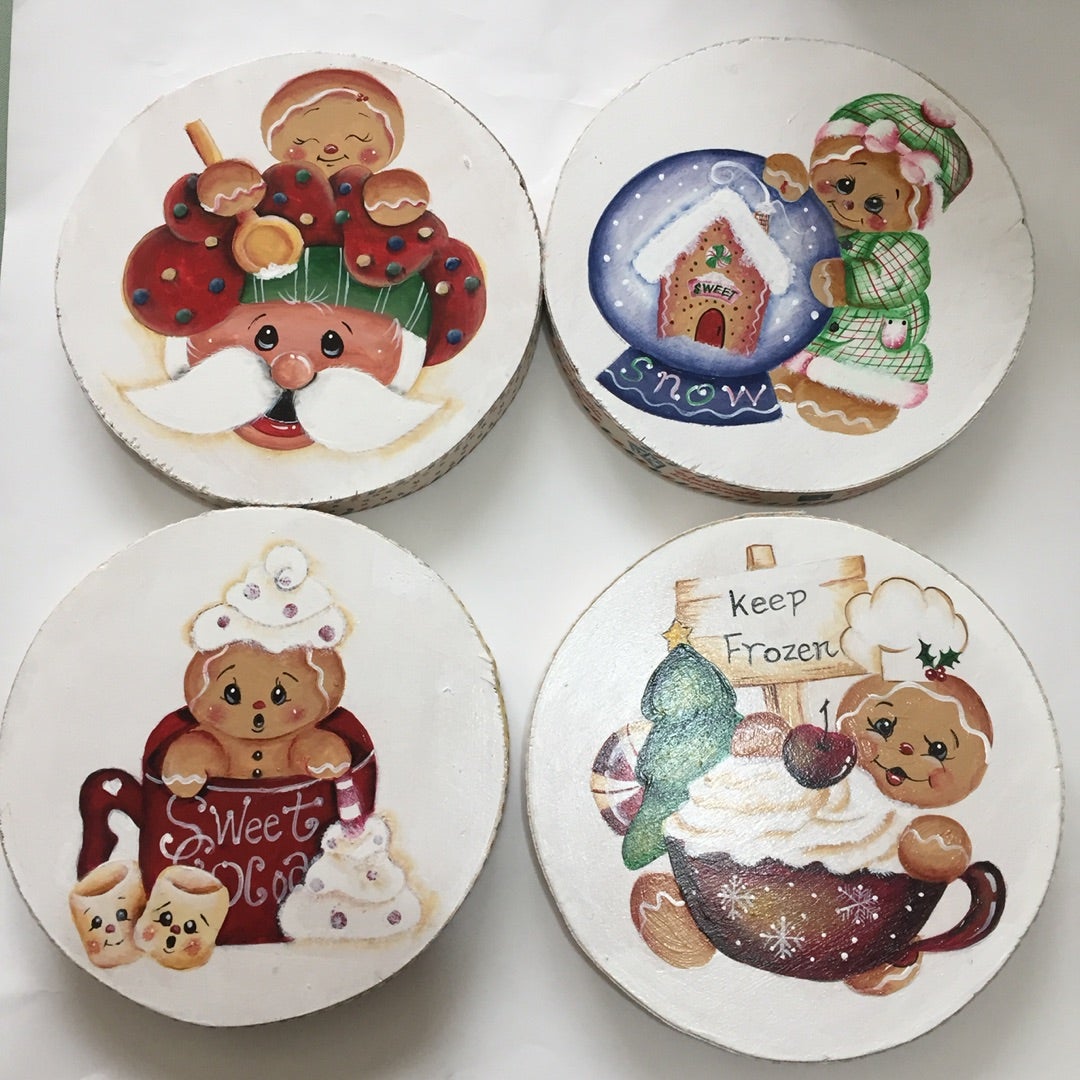 ローズマリングのクリスマス(生徒作品) | トールペイント え・と・せ