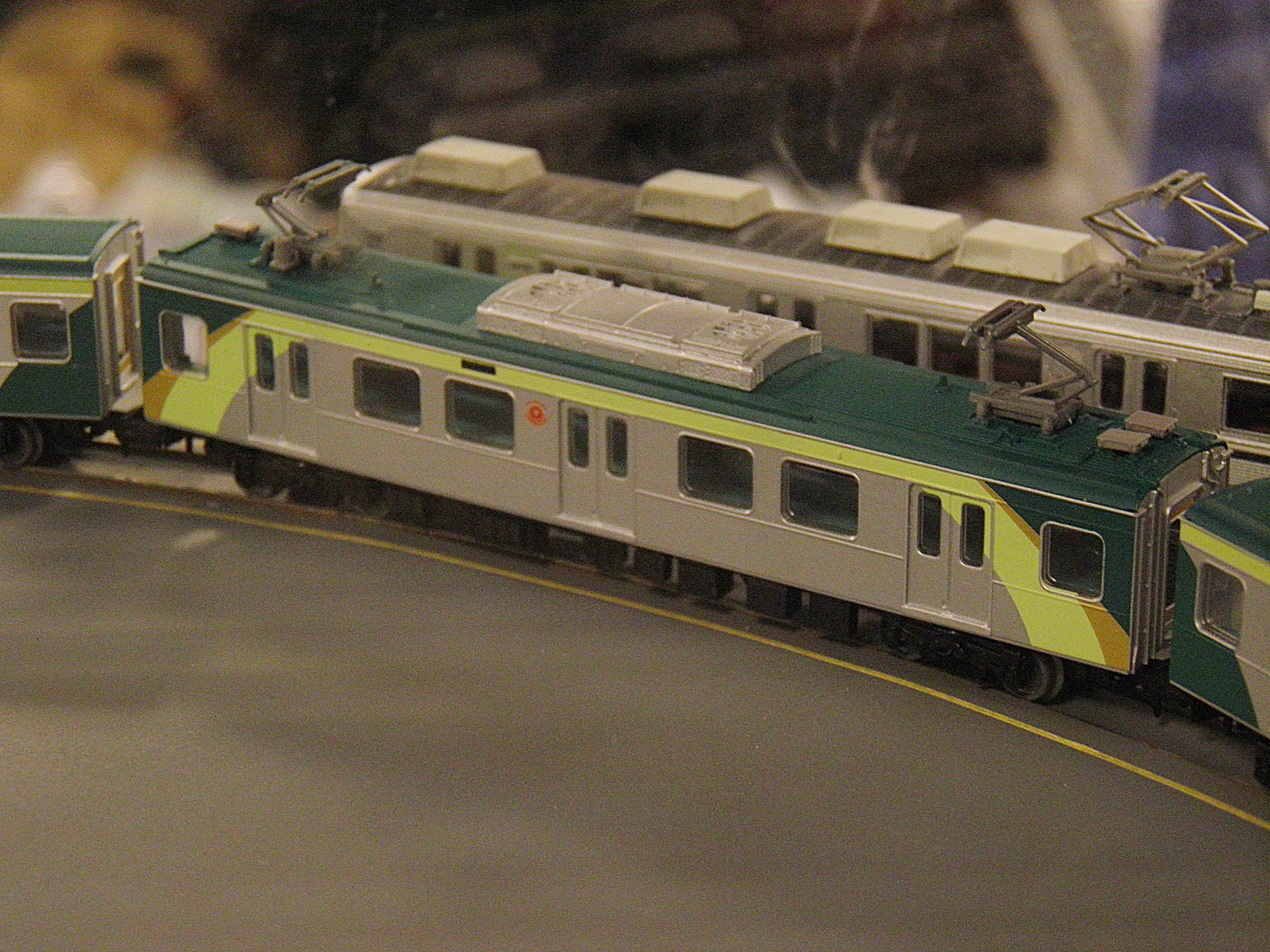 総合車両電車市場限定鉄道コレクション 東急新7000系の試作品を撮影