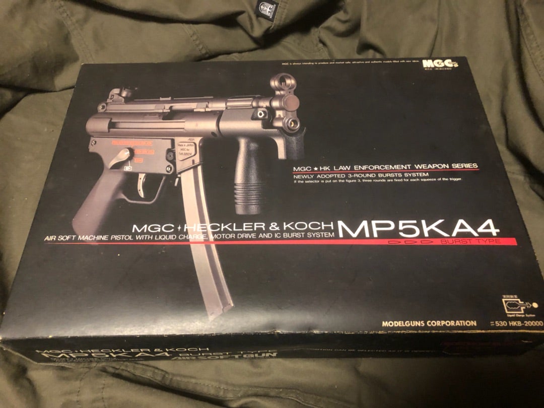 別腹 お宝発掘 #3 MGC製 H&K MP5K | 月5000円のエアガン生活