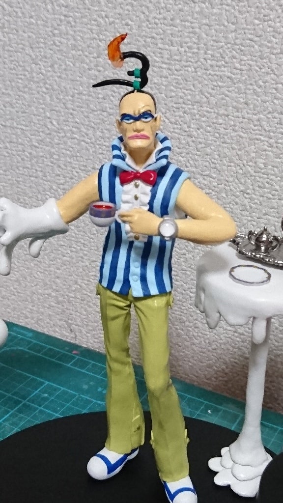 ﾊﾞﾛｯｸﾜｰｸｽ ｵﾌｨｻｰｴｰｼﾞｪﾝﾄ Mr.3ギャルディーノのフィギュア製作その16
