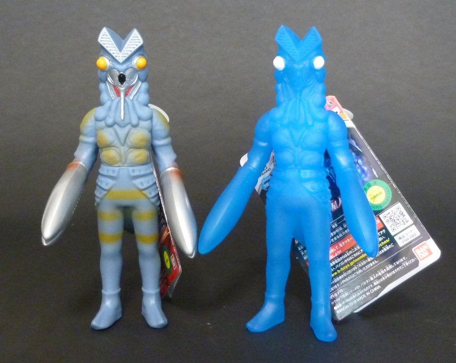 バルタン星人 分身バージョン | 怪獣ソフビ改造好きun-peeのブログ