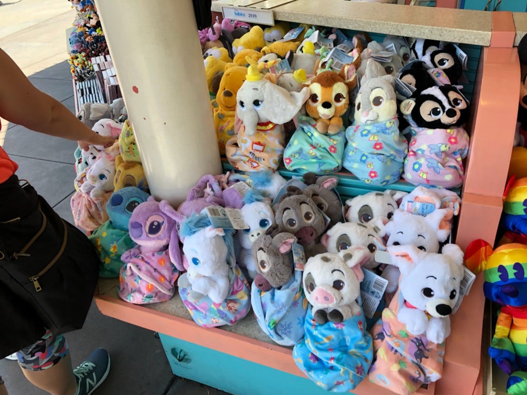おくるみディズニー】日本未発売のおくるみのぬいぐるみ達はアメリカの