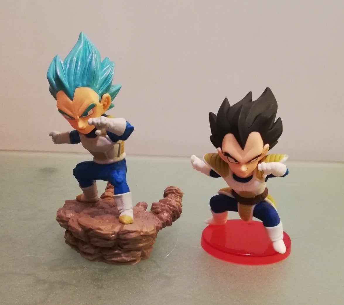 ドラゴンボール超】ジオラマ ワーコレフィギュア SSGSSベジータ