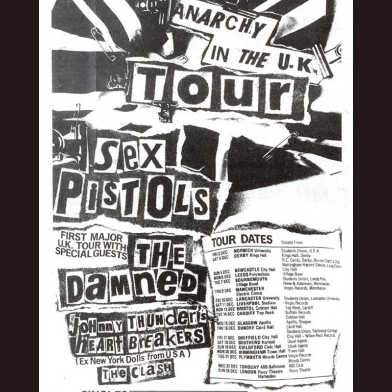 ANARCHY IN THE UK TOUR | NO MUSIC, NO WORK