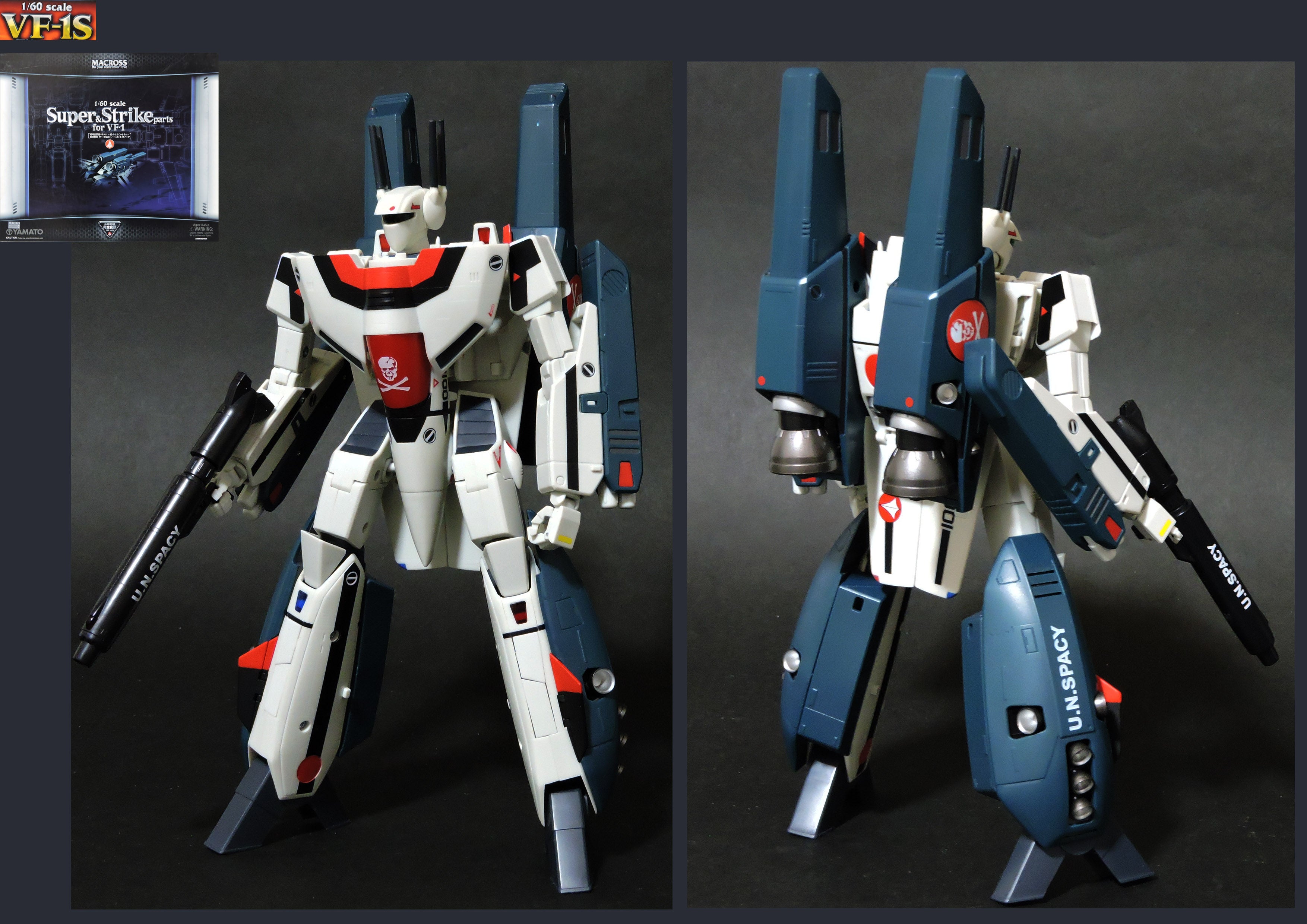 YAMATO超時空要塞マクロス 1/60完全変形VF-1S一条輝機 その4バトロイド