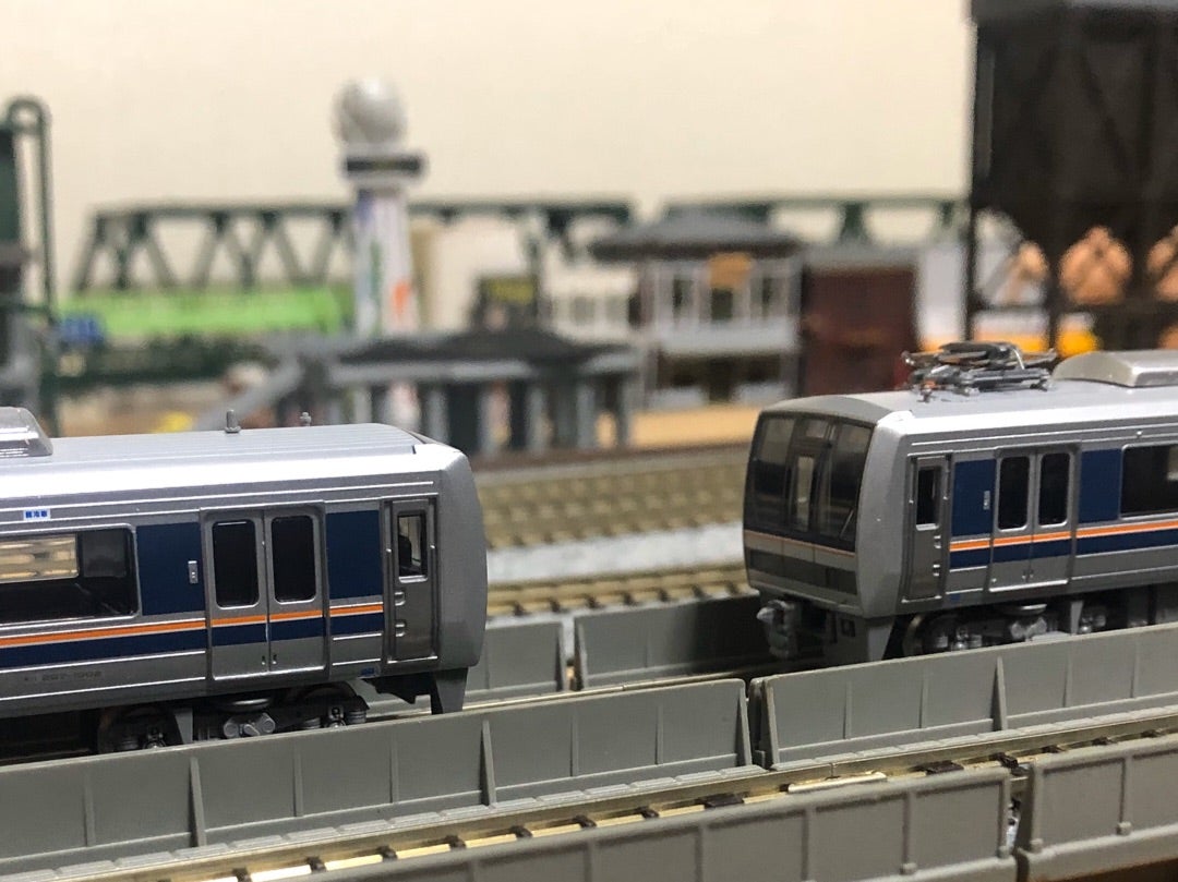 TOMIX 92341&92342 JR207系1000番台通勤電車（新塗装）入線。〜その3