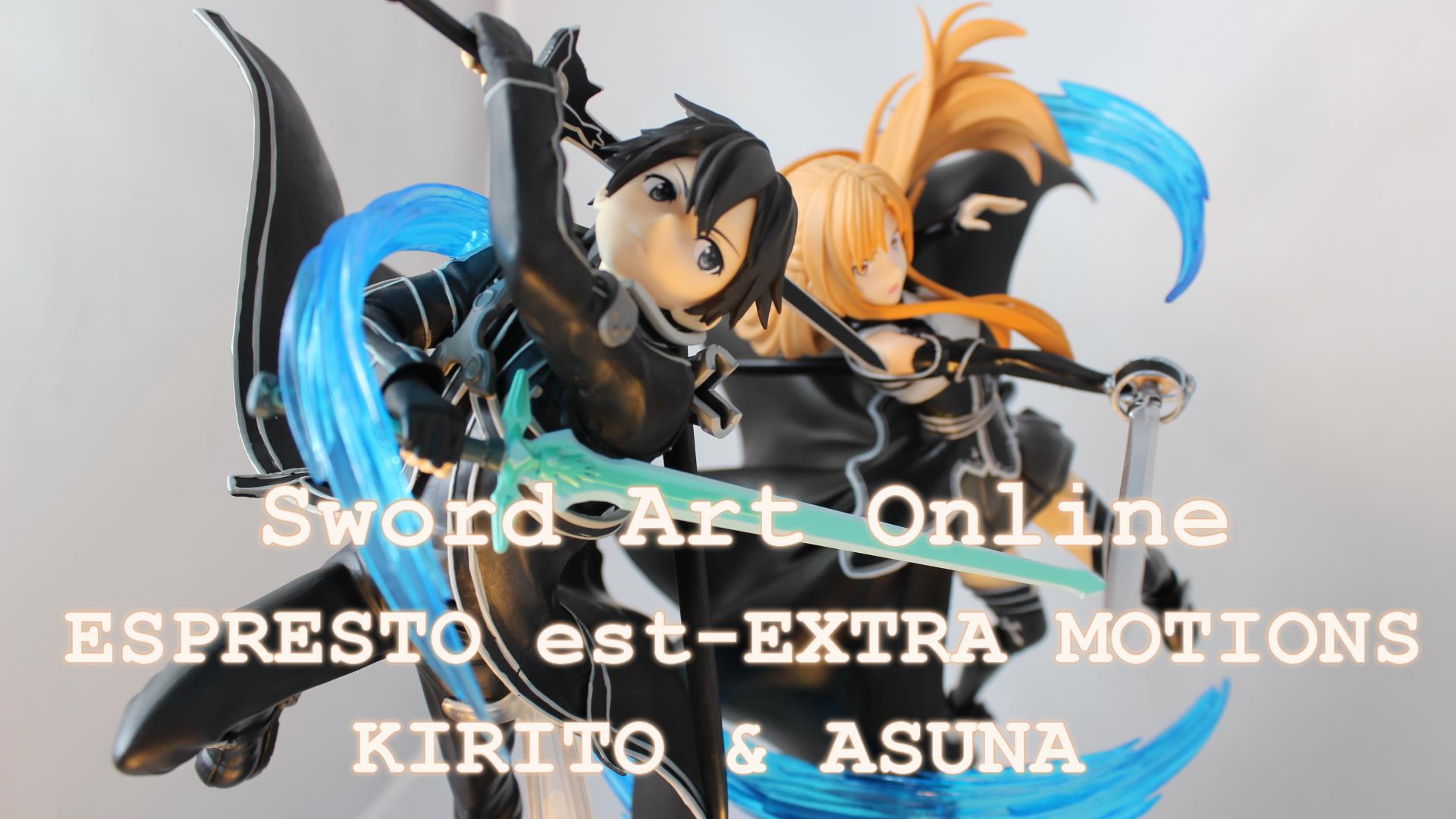 SAO] ソードアートオンライン ESPRESTO キリト & 限定アスナ