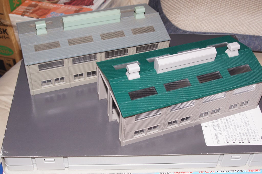 レイアウト】機関区セット02～機関区内部の、部品組み込み編～ | 日常