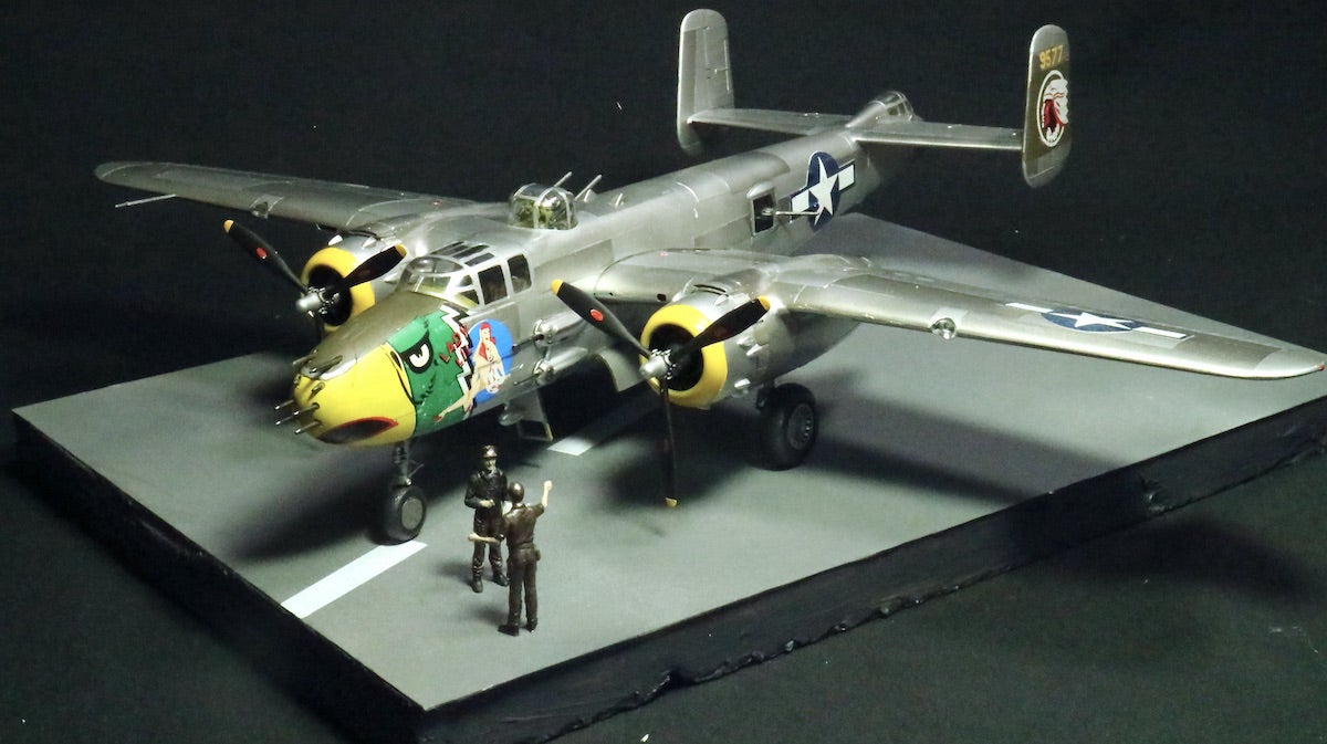 B-25J ミッチェル（モノグラム1/48）その4 完成 | プラモな気分