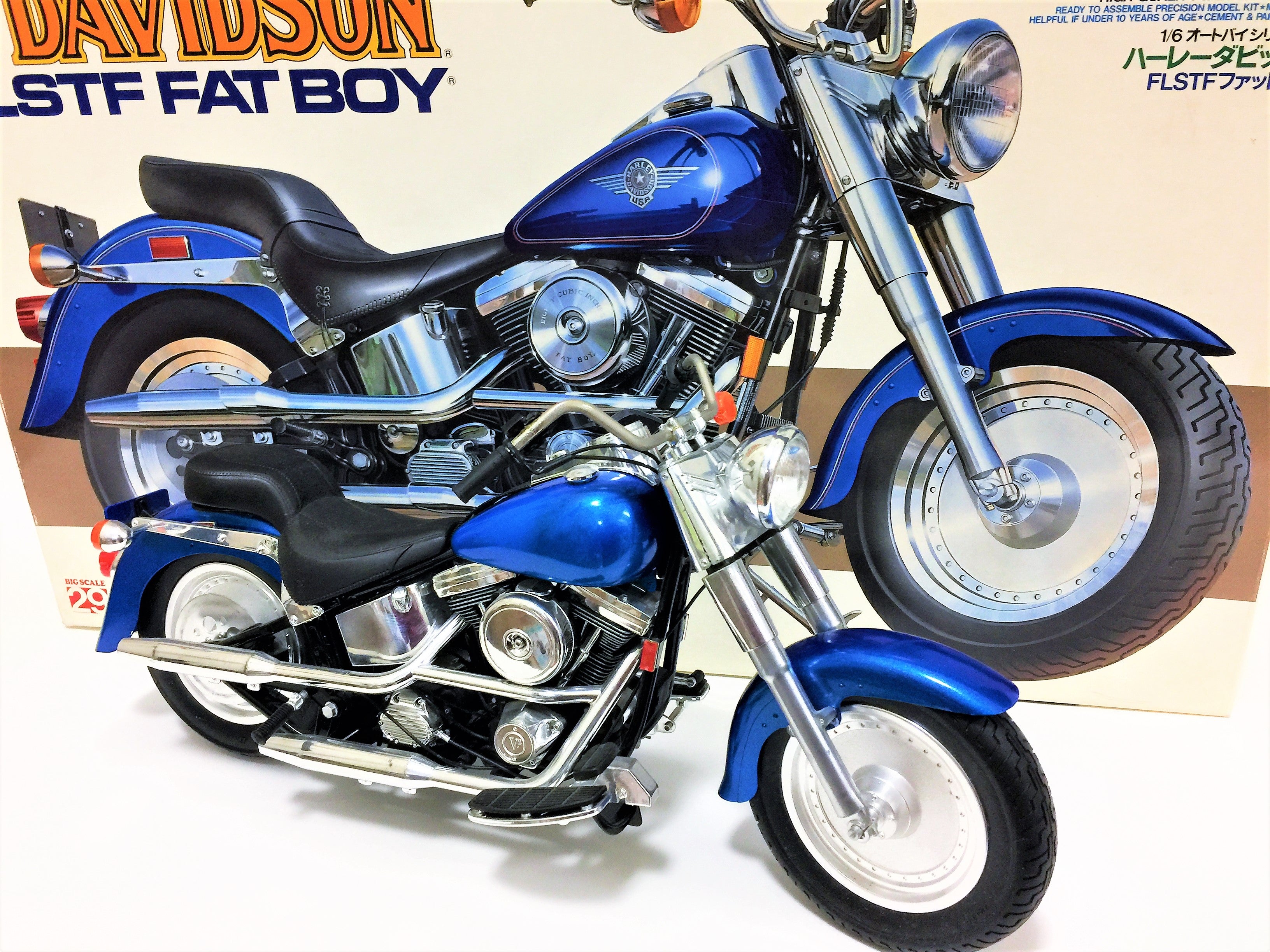 ハーレーダビッドソン FLSTFファットボーイ 1／6 TAMIYA
