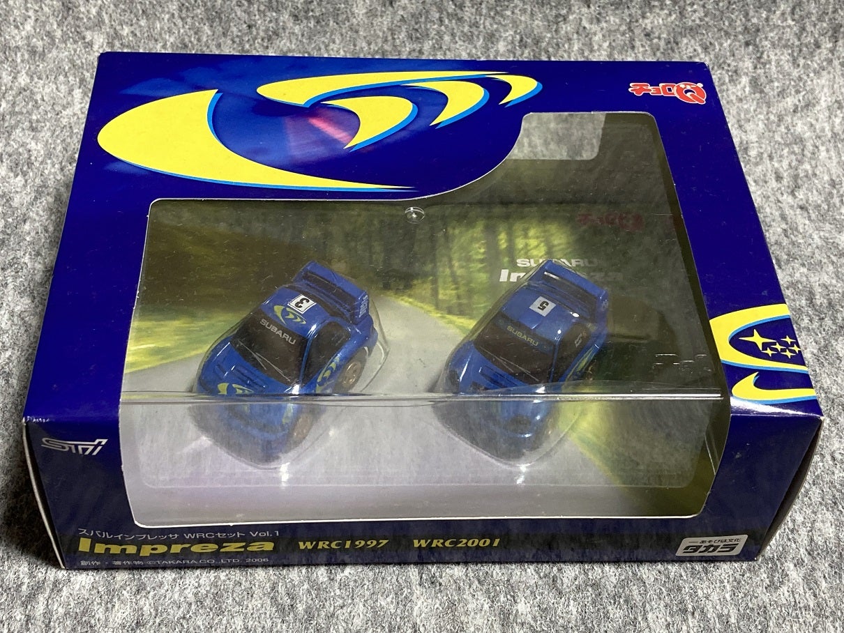 チョロQ☆SUBARU Impreza WRCセット Vol.1 | あれコレ自由日記